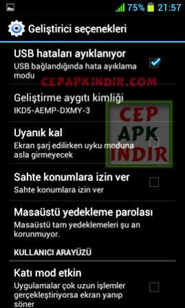Android USB Driver Kurulumu Resimli Anlatım