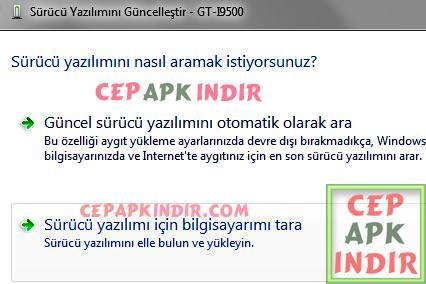 Android USB Driver Kurulumu Resimli Anlatım