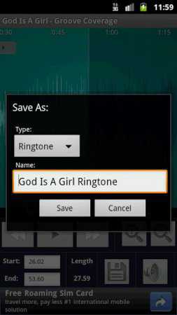 Ringtone Maker (Ses Dosyası Düzenleme Programı)