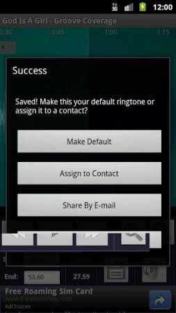 Ringtone Maker (Ses Dosyası Düzenleme Programı)