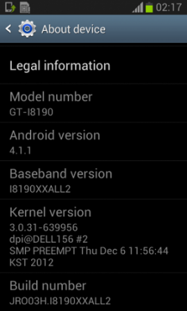 Galaxy S 3 MİNİ I8190 Root [XXALL2]