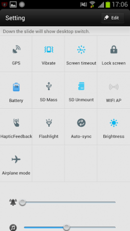 Blue Light Toucher Theme GO (Android Telefon Tema Uygulaması)