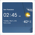 Transparent Clock & Weather - Android Şeffaf Saat Widget Uygulaması