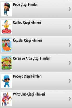 Çizgi Film İzle (Android Çizgi Film İzleme Uygulaması)