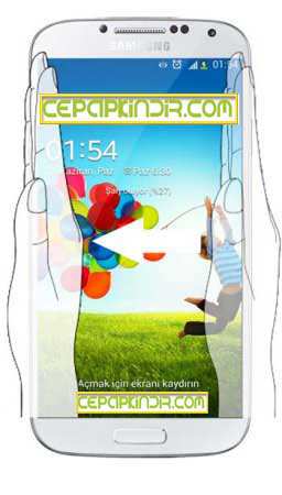 Samsung Galaxy S4 Telefonda Ekran Görüntüsü (Screenshot) Alma