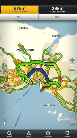 Yandex.Navigasyon Android