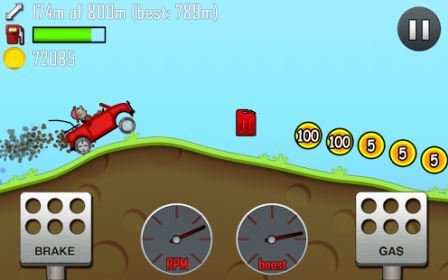 Android Hill Climb Racing Yarış Oyunu