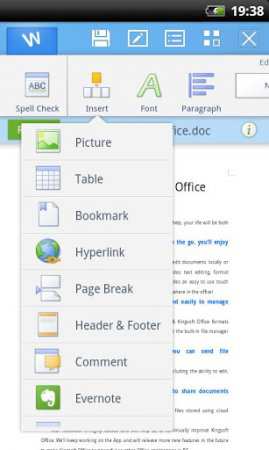 Kingsoft Office Türkçe (Multi-Lan) (Ücretsiz Türkçe Apk Android Office Uygulaması)
