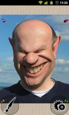 Photo Warp Android Komik Resim Yapma Programı