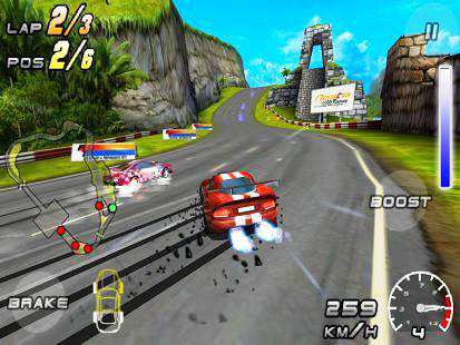 Raging Thunder 2 FREE (Android Araba Yarışı Oyunu)