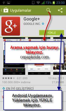 Google Play Store (Google Android Mağazası) Nasıl Kullanılır?