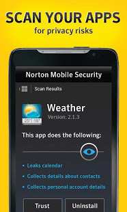 Norton Security ve Antivirus (Android Virüs Uygulaması)