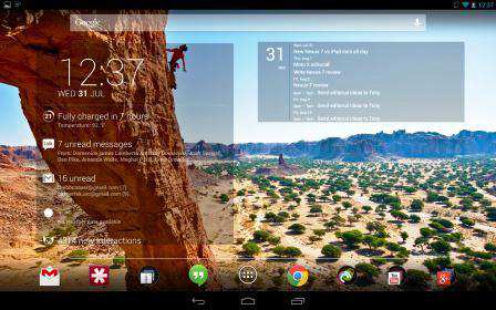 Simple Calendar Widget