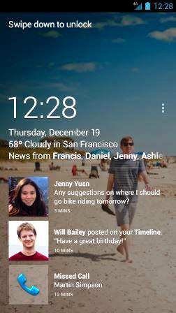 Facebook Home Android