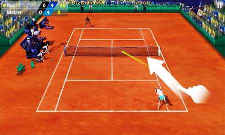 Android Tenis Oyunu Flick Tennis