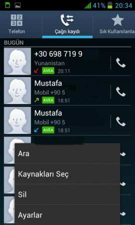 Android Telefonlarda Arama Kaydı Silme(Resimli Anlatım)