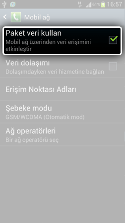 S4 İnternet Ayarı Nasıl Yapılır?