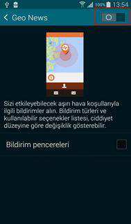 S5 Geo News Ayarlama Resimli Anlatım