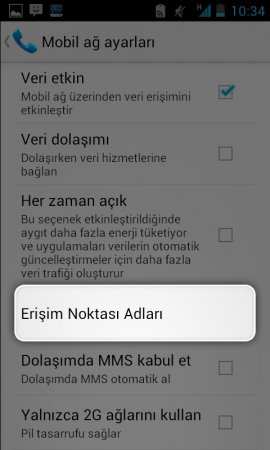 T40 İnternet Ayarları Resimli Kurulum