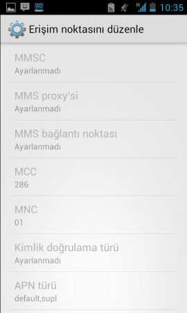 T40 İnternet Ayarları Resimli Kurulum