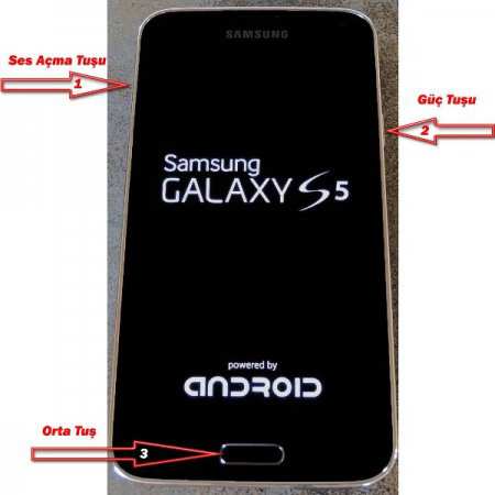 Samsung S5 Format Atma Resimli Anlatım