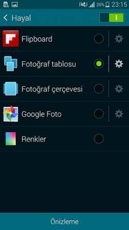 Galaxy S5 Hayal Menüsü Ne İşe Yarar?