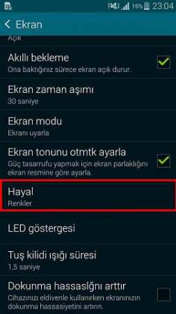 Galaxy S5 Hayal Menüsü Ne İşe Yarar?