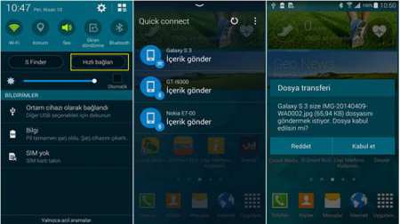 S5 Hızlı Bağlan Özelliği Nasıl Kullanılır?