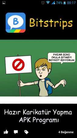 Facebook Karikatür Uygulaması Bitstrips