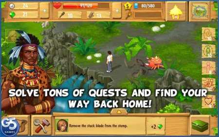 Android Macera Adası Oyunu - Island Castaway Lost World
