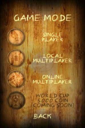 WoodBall Android Çivi Futbol Oyunu