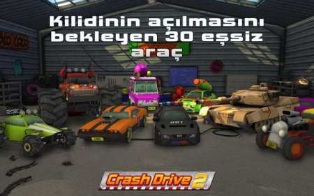 Crash Drive 2 Android Yarış Oyunu