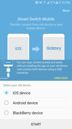 Samsung Smart Switch Mobile Android Uygulaması ve Ne işe Yarar?