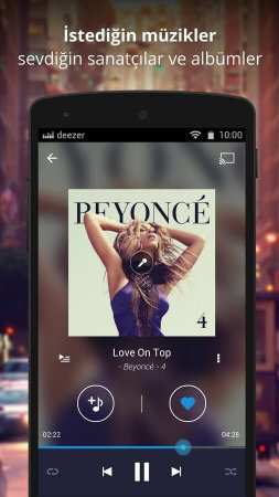 Android Telefonda Müzik Dinle - Deezer Music Android