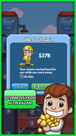 Android Maden Şirketi Oyunu - Idle Miner Tycoon
