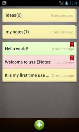 Notlar Android Uygulaması