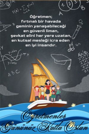 Resimli Öğretmenler Günü Mesajları