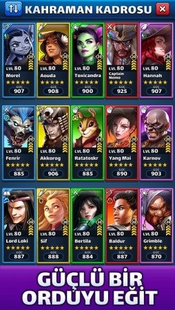 Empires Puzzles Match 3 RPG Android indir