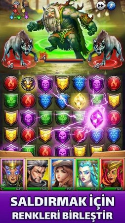 Empires Puzzles Match 3 RPG Android indir